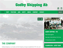 Tablet Screenshot of godbyshipping.fi